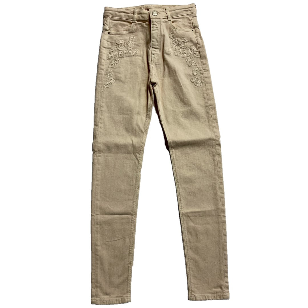 EMBROIDERED PANTS