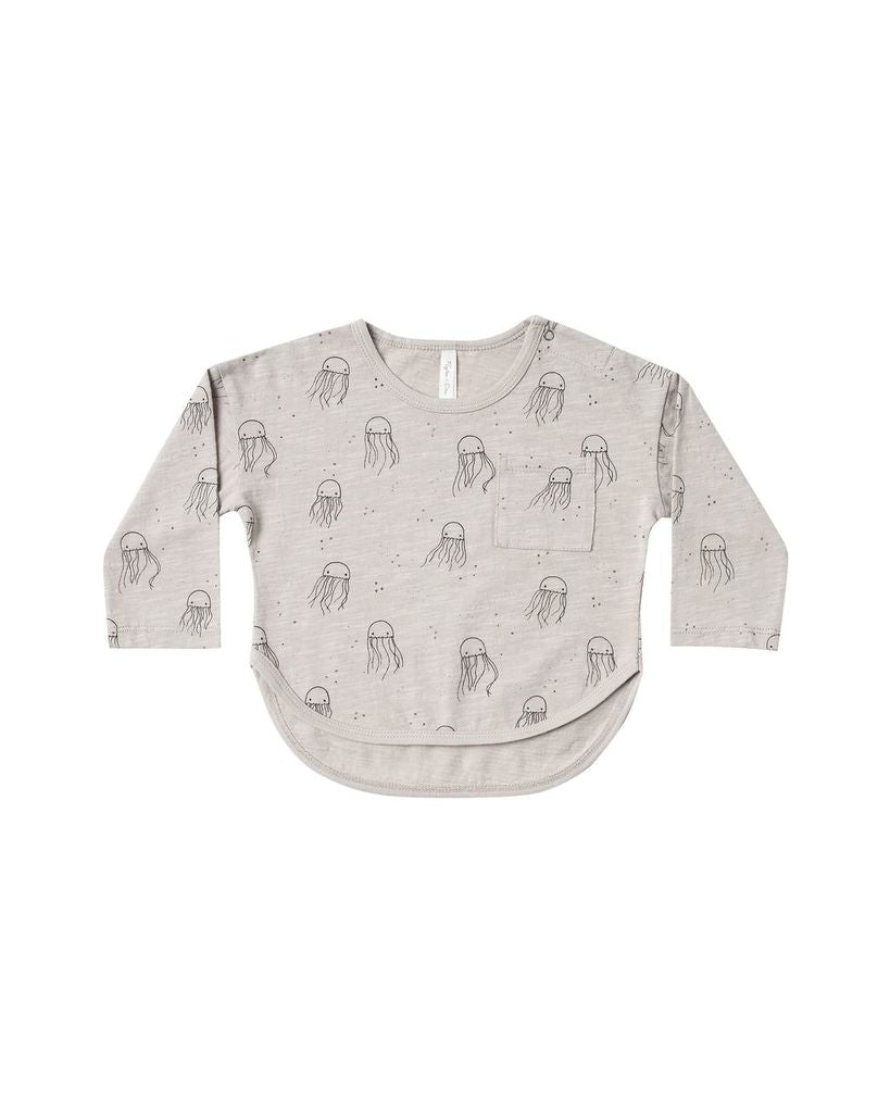 jellyfish banded longsleeve tee New