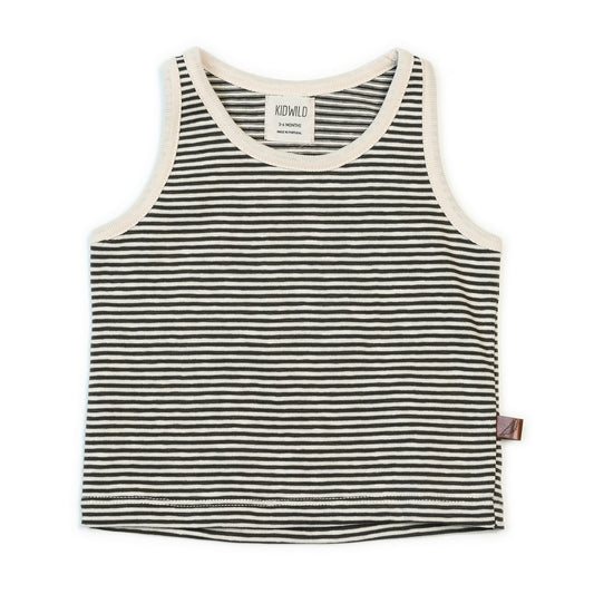 Tank Top - Raven Stripe