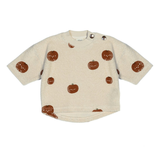 Boxy Sweatshirts - Tomato AOP