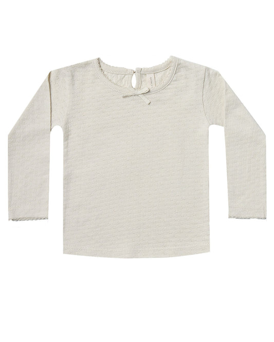 Longsleeve Pointelle  6-12m
