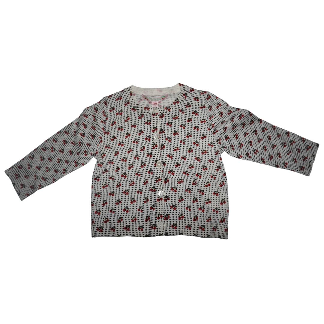MINI CHERRY CARDIGAN