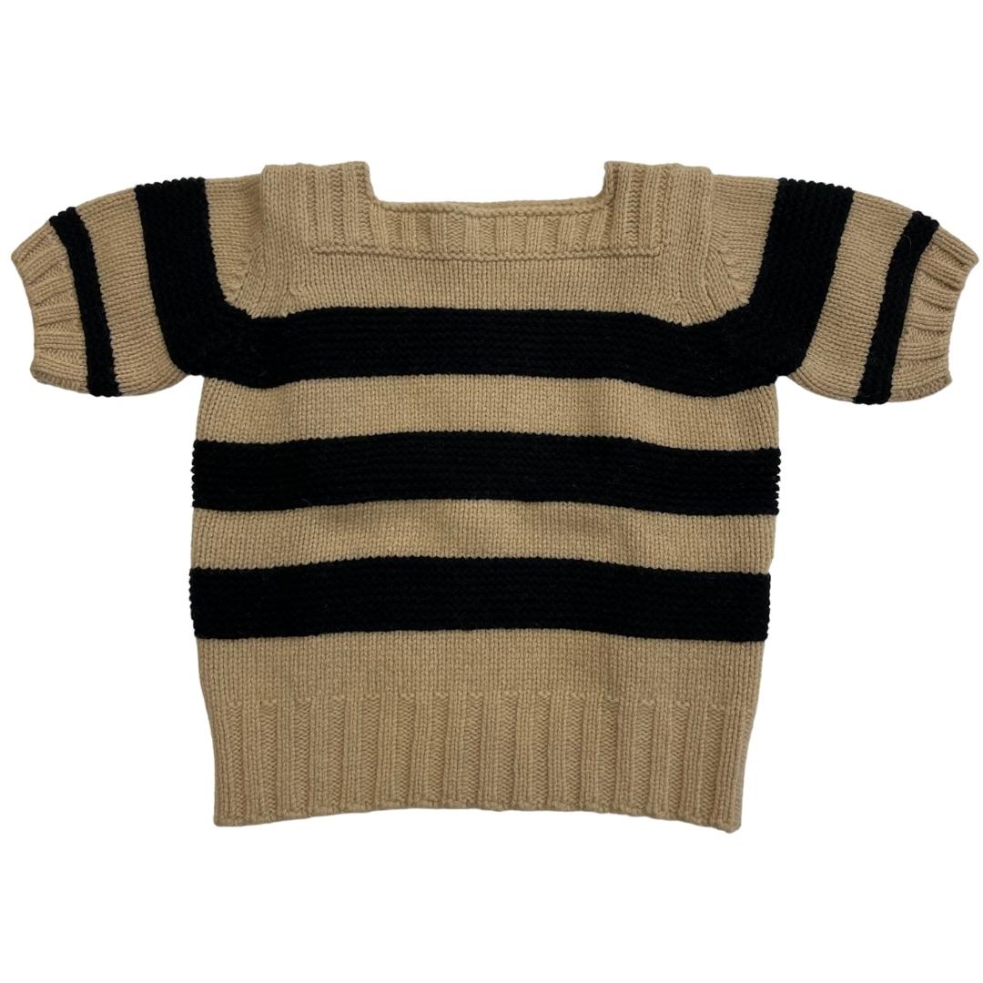 Pale Ylw With Black Pullover