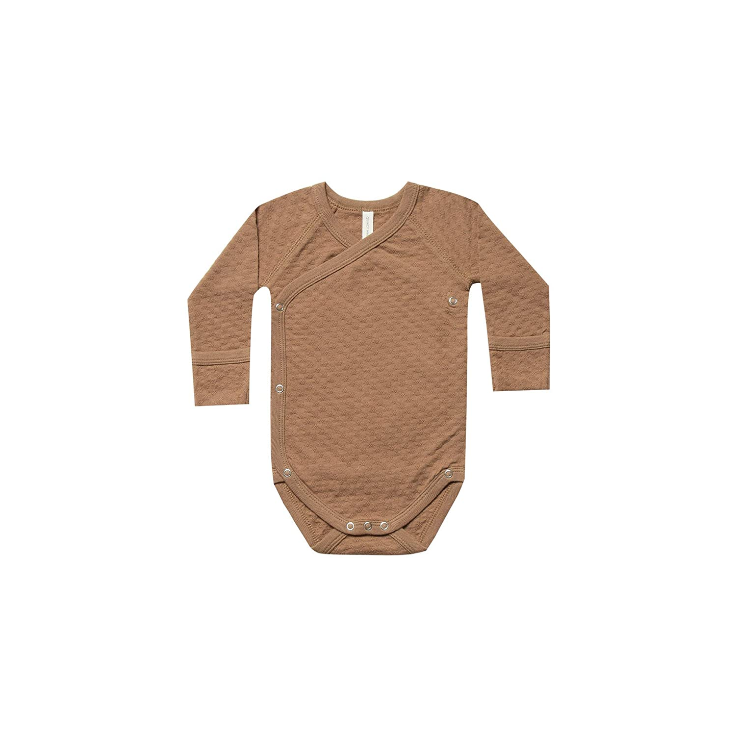Pointelle Kimono Onesie | Copper - 6-12m