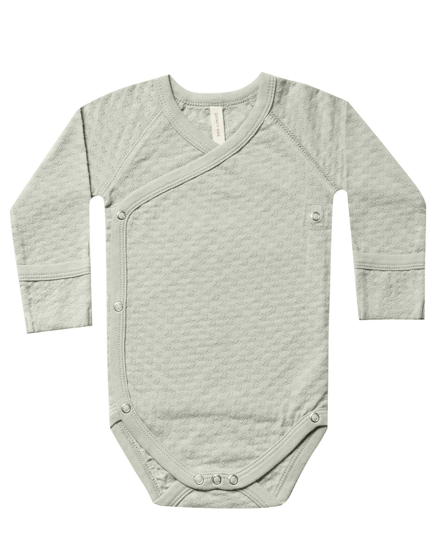 Pointelle Kimono Onesie