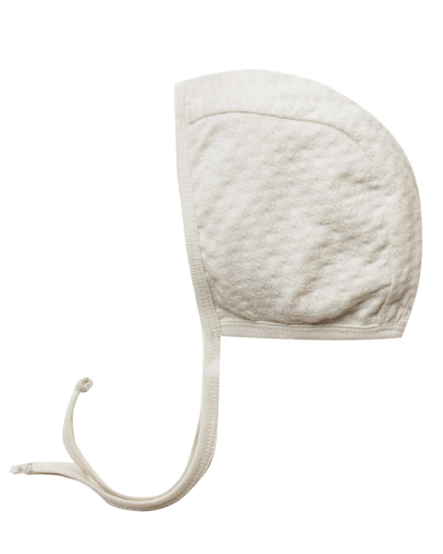 Pointelle Baby Bonnet | Pebble
