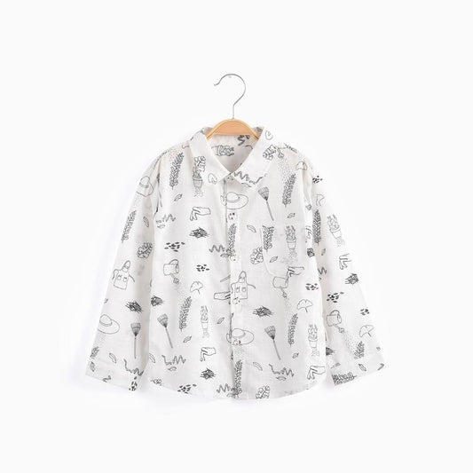 Print L/S Shirt