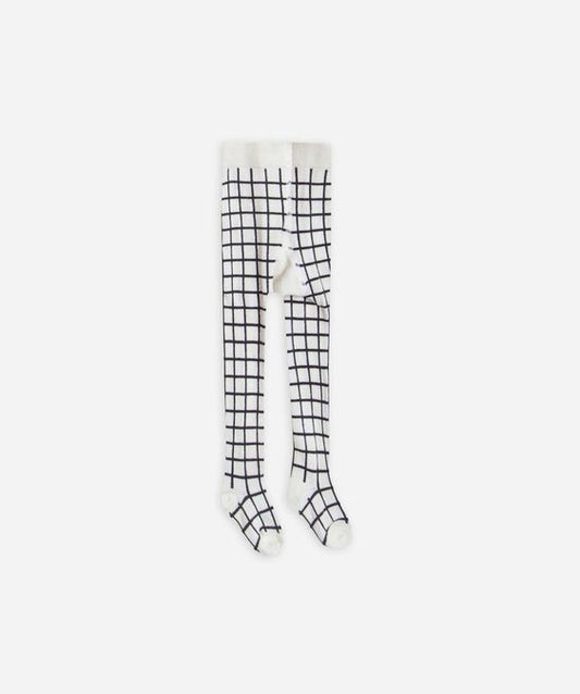 Printed Tights || Grid