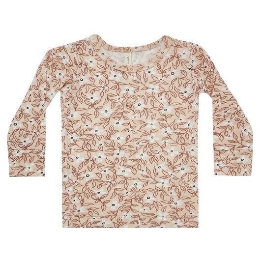 bamboo long sleeve tee | blossom
