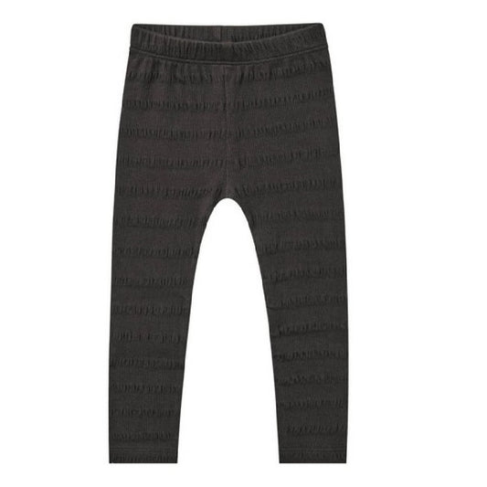 cinched ribbed legging