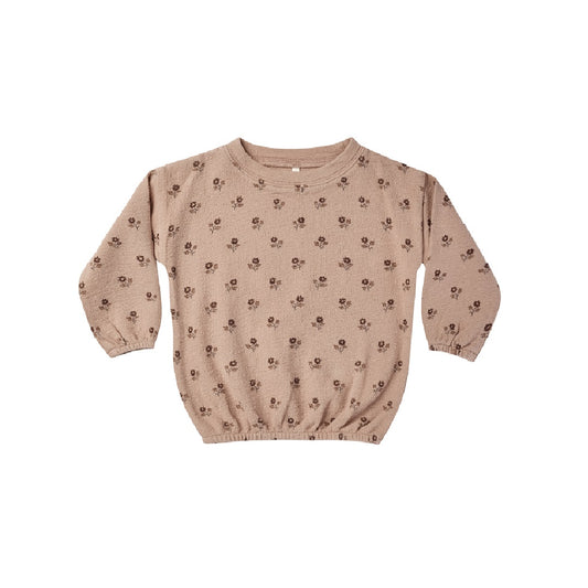 SLOUCHY PULLOVER || ENGLISH ROSE