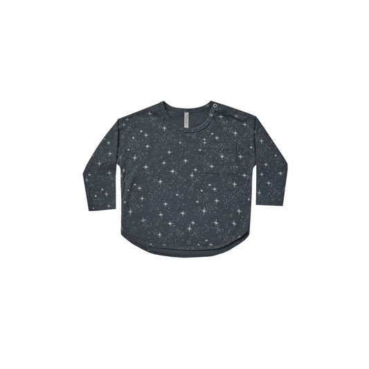 LONG SLEEVE POCKET TEE || NIGHT SKY