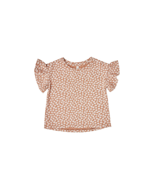 ditsy flutter tee