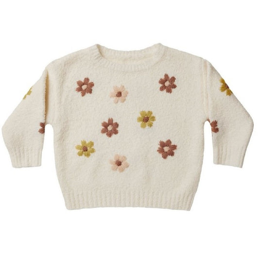 cassidy sweater || flowers