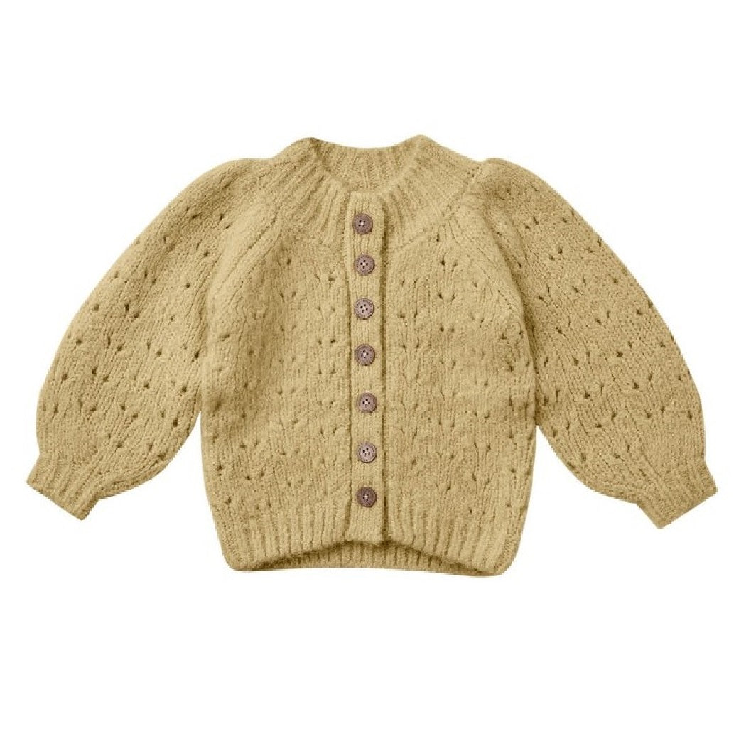 tulip cardigan || lemon