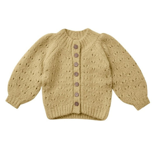 tulip cardigan || lemon