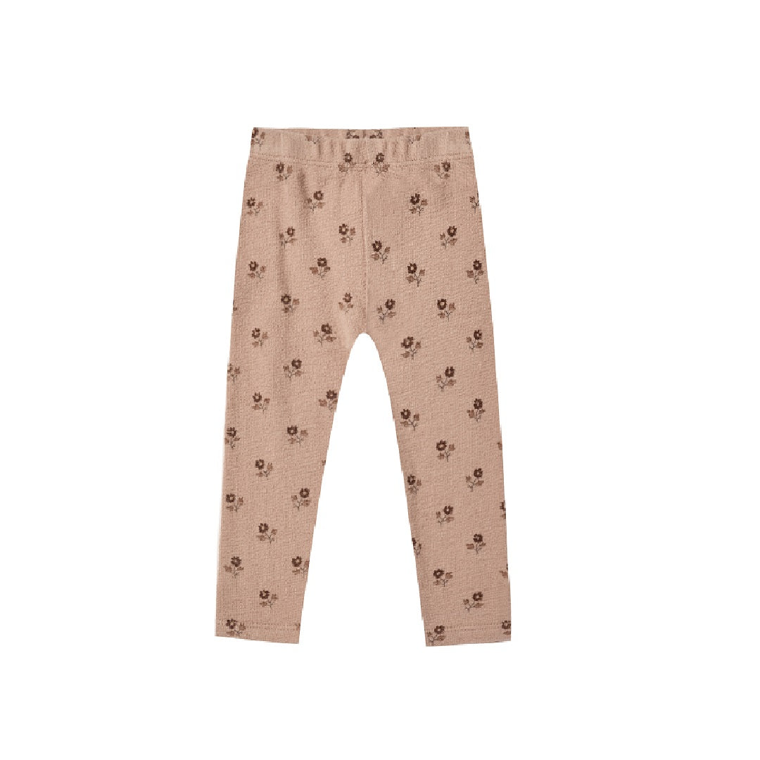 SPONGEY KNIT LEGGING || ENGLISH ROSE