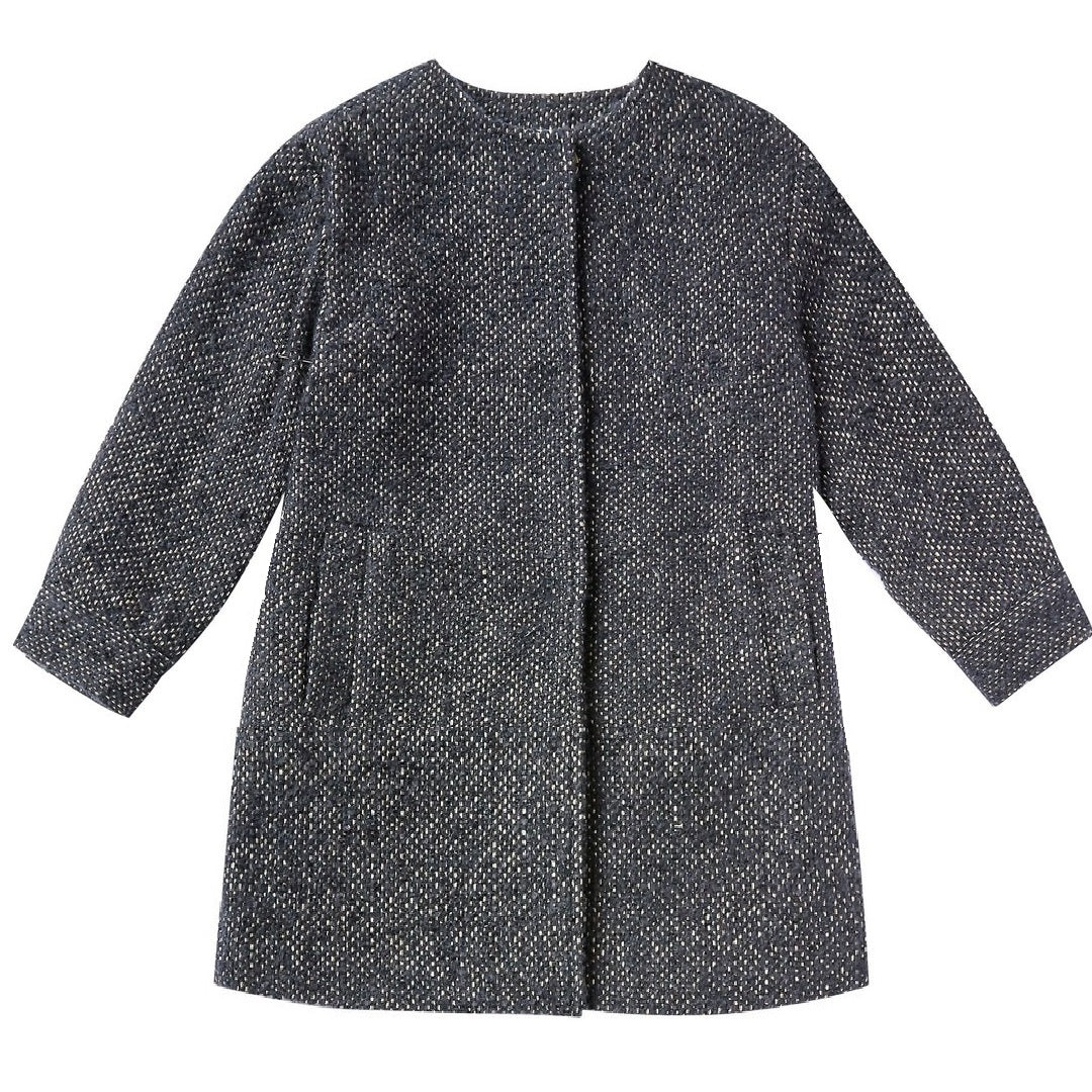 No Collar Coat