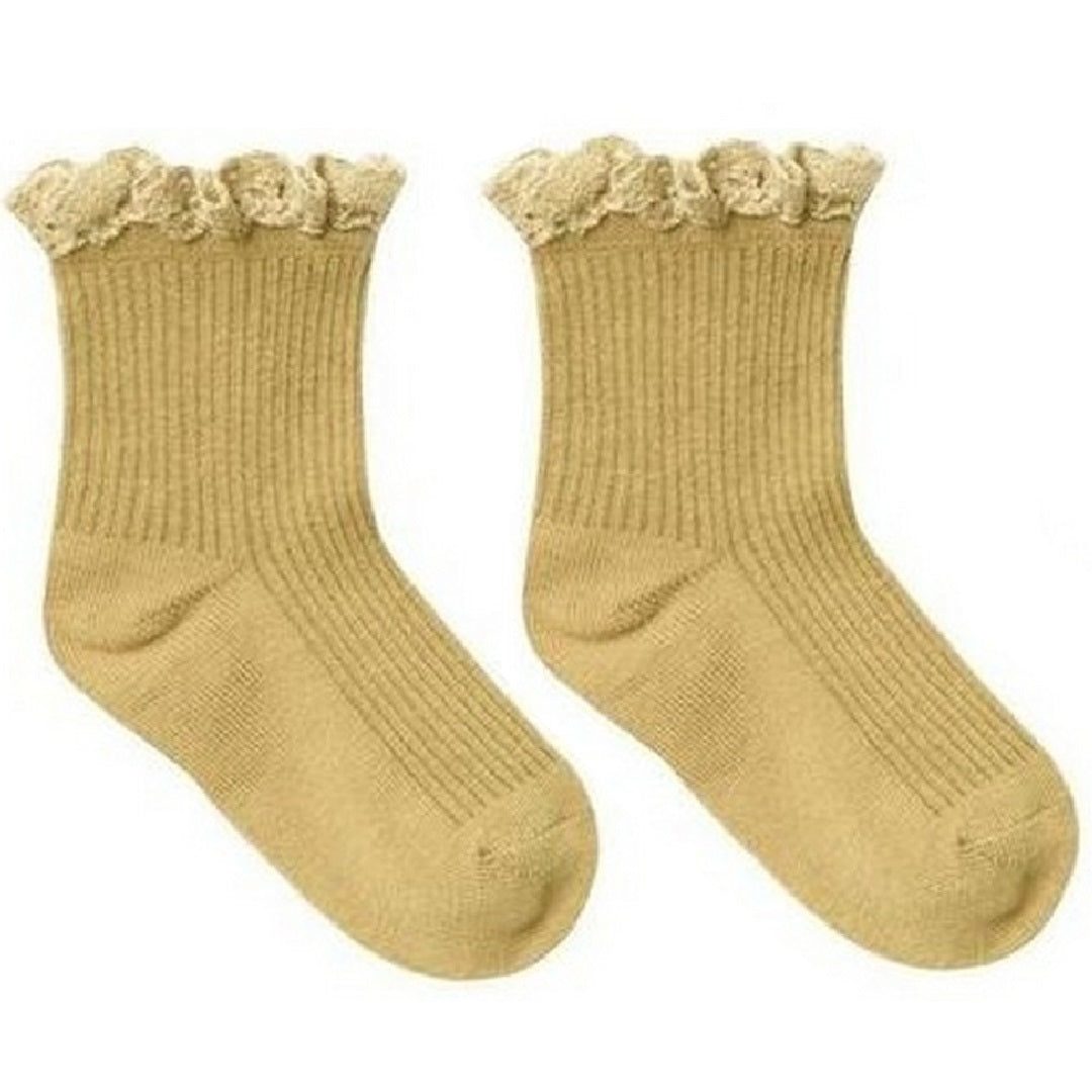 lace trim socks