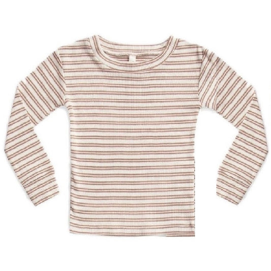 ribbed pajama top