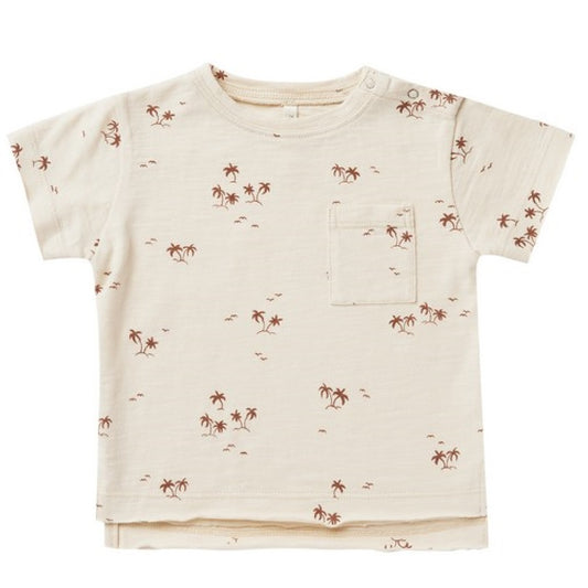 RAW EDGE TEE | PALMS