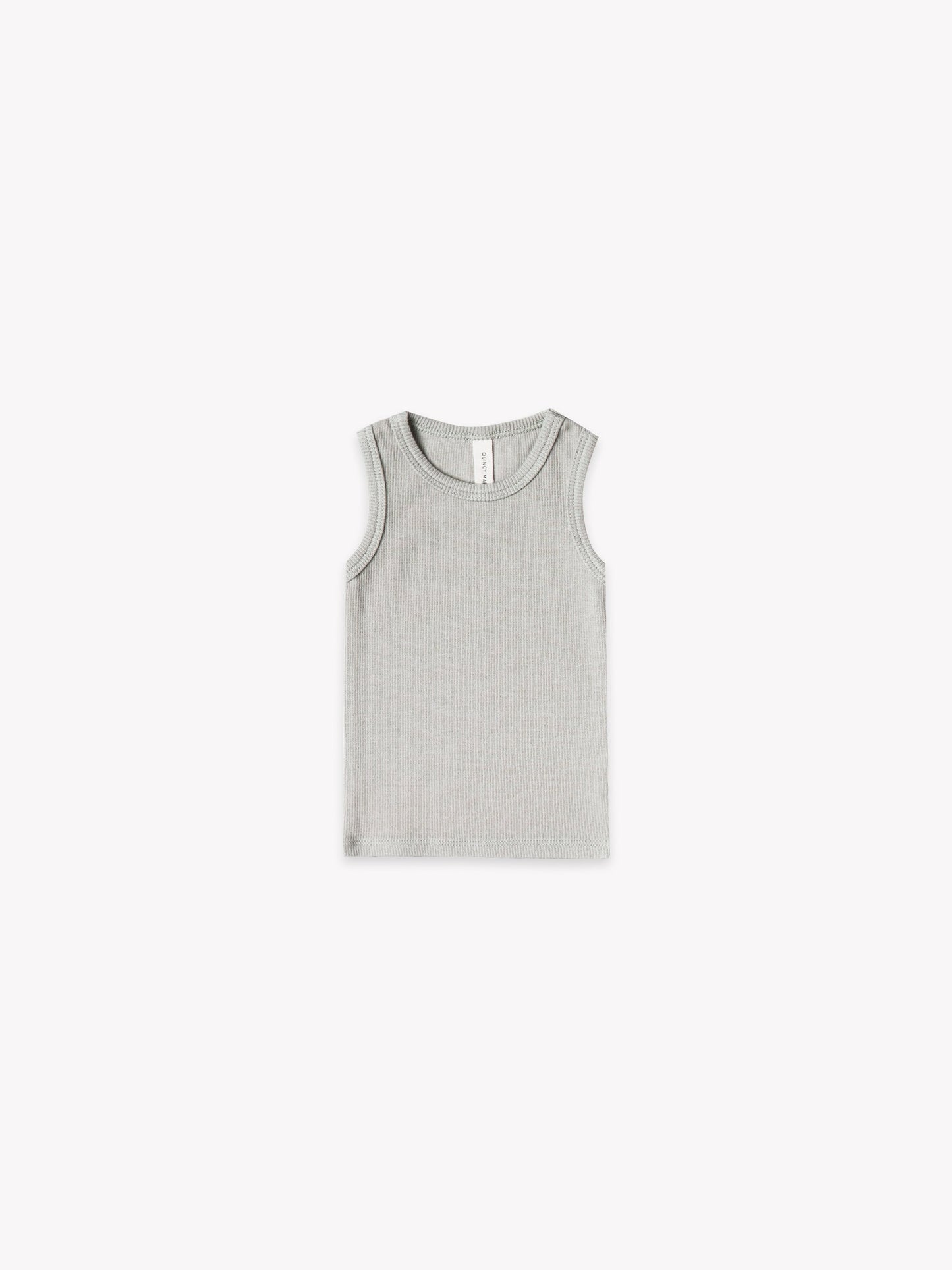 Ribbed Baby Tank | Ash