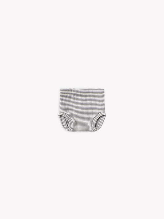 Ribbed Bloomer - Green Striped