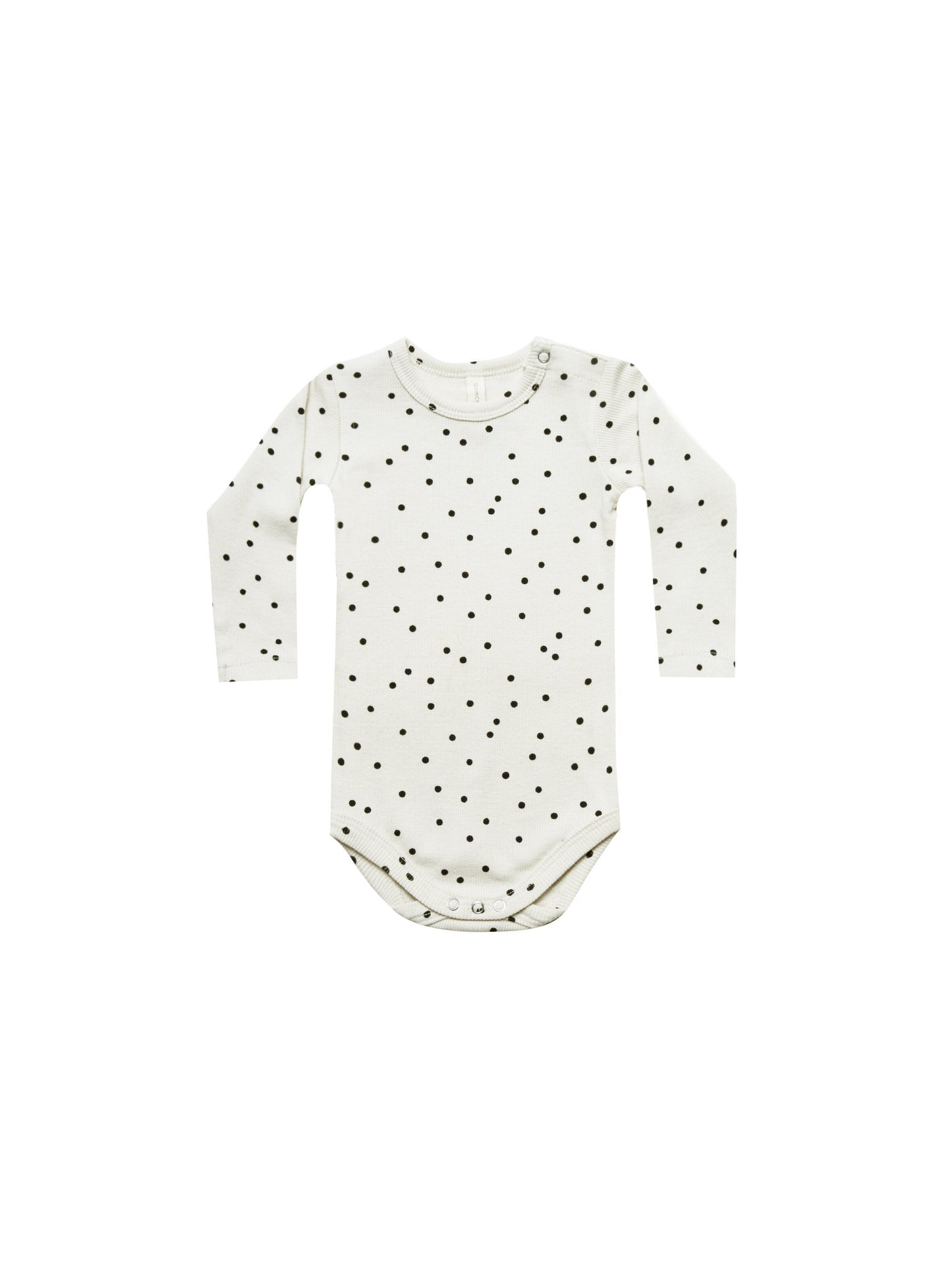 Ribbed Longsleeve Onesie | Pebble - 6-12m
