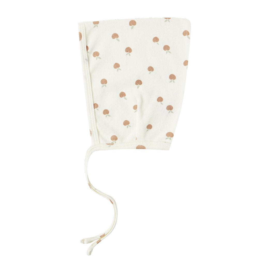 Pixie Bonnet ivory Peach