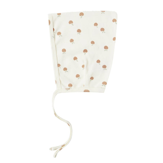 Pixie Bonnet ivory Peach