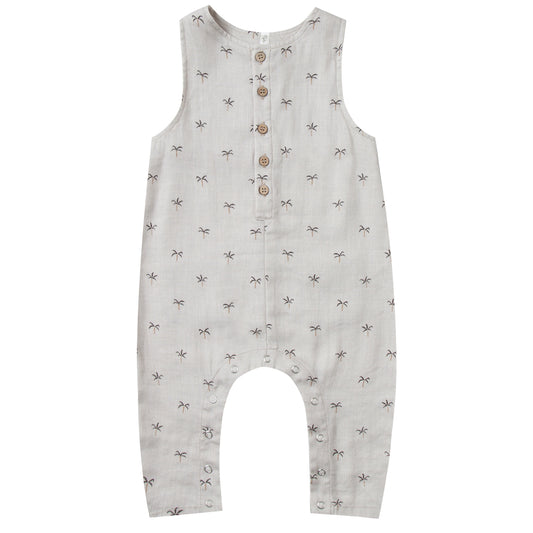 palms button jumpsuit