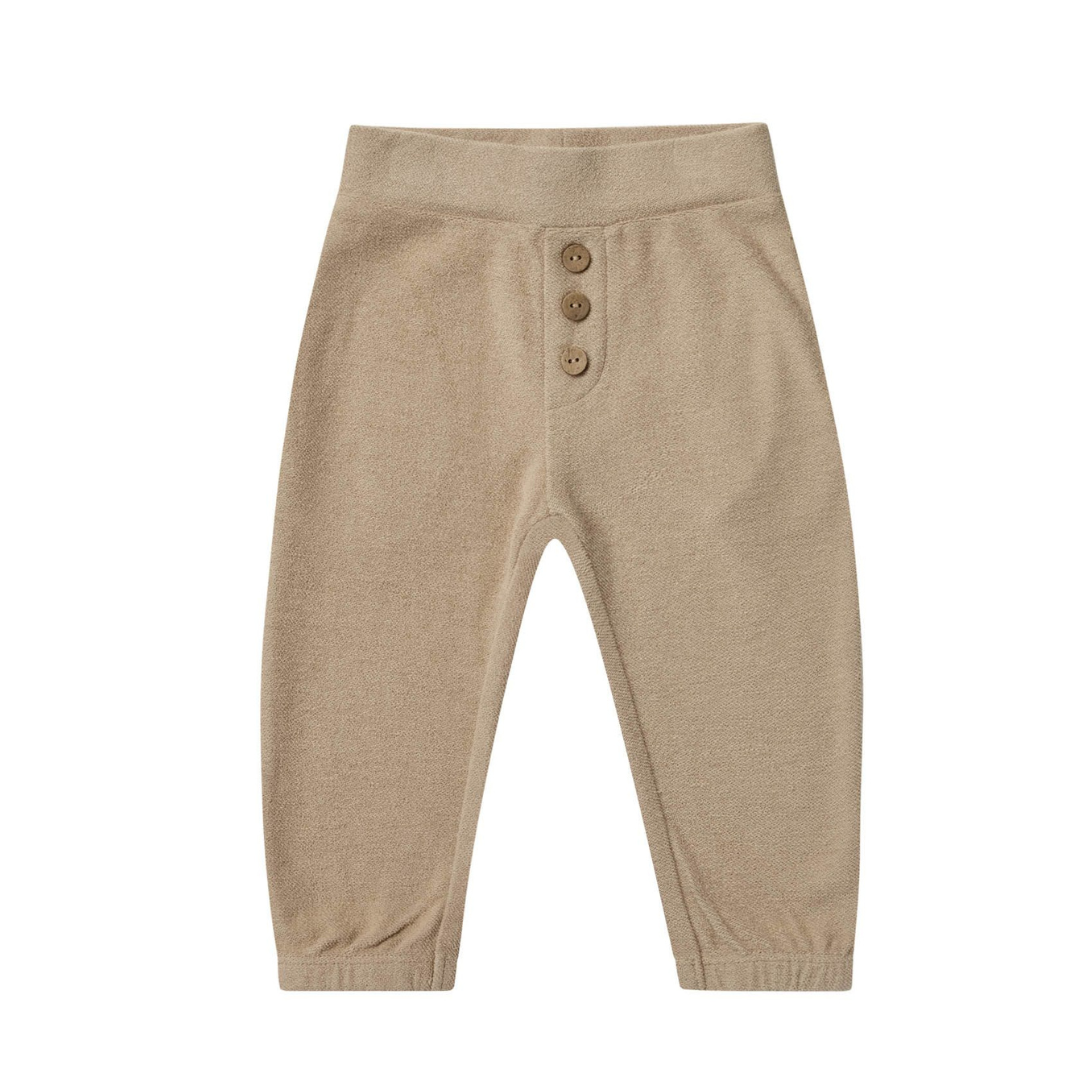 BUTTON JOGGER PANT ||SAND