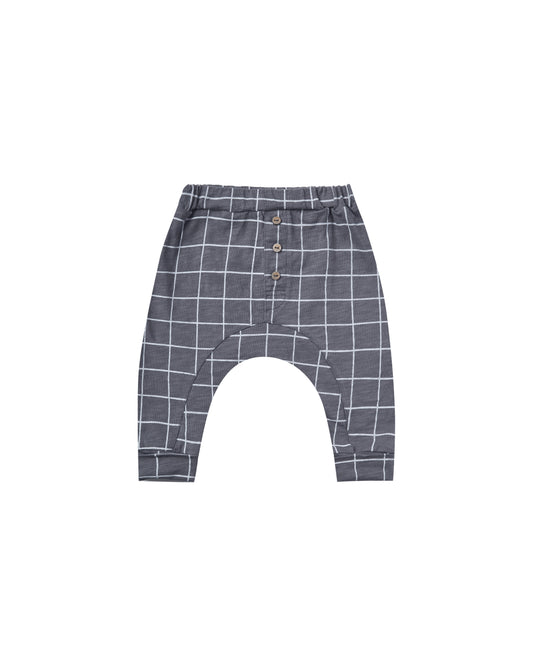 check slub pant