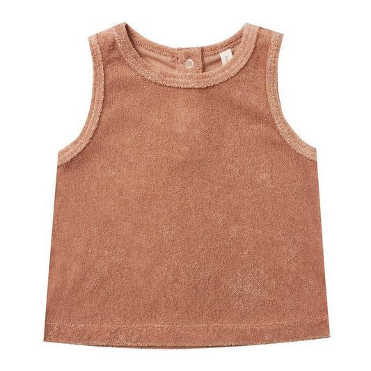 TERRY TANK | TERRACOTTA
