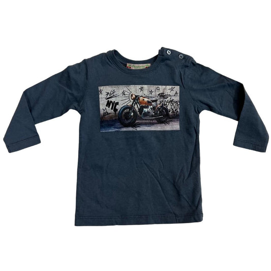 T SHIRT LATE BLUE