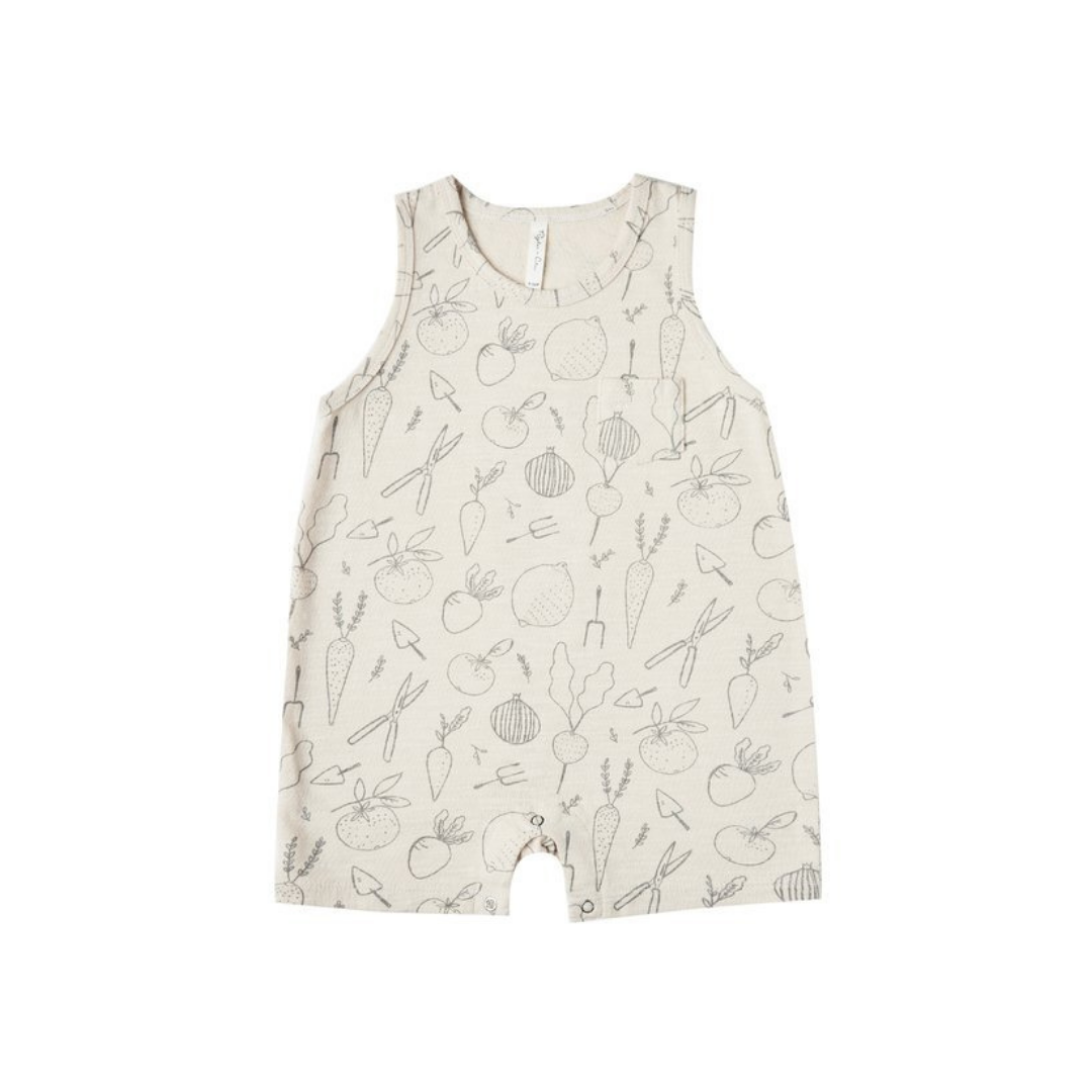 Vegetable Garden Sleevless Onepiece