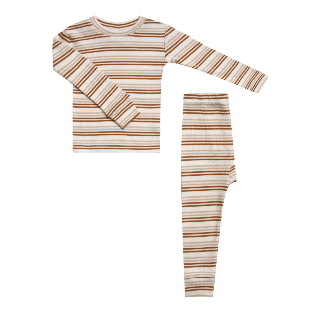 striped pajama top