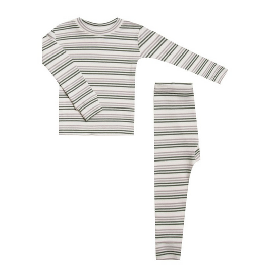striped pajama top