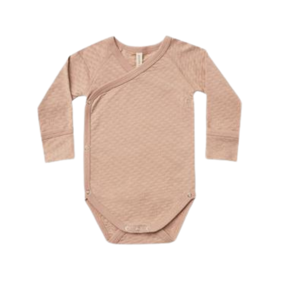 Pointelle Kimono Onesie