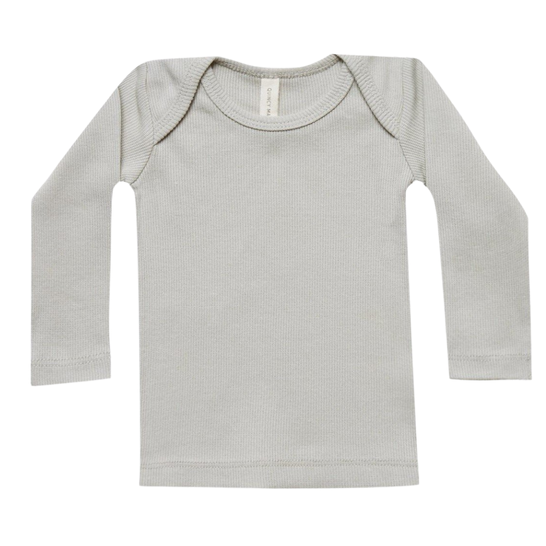 RIBBED LAP TEE