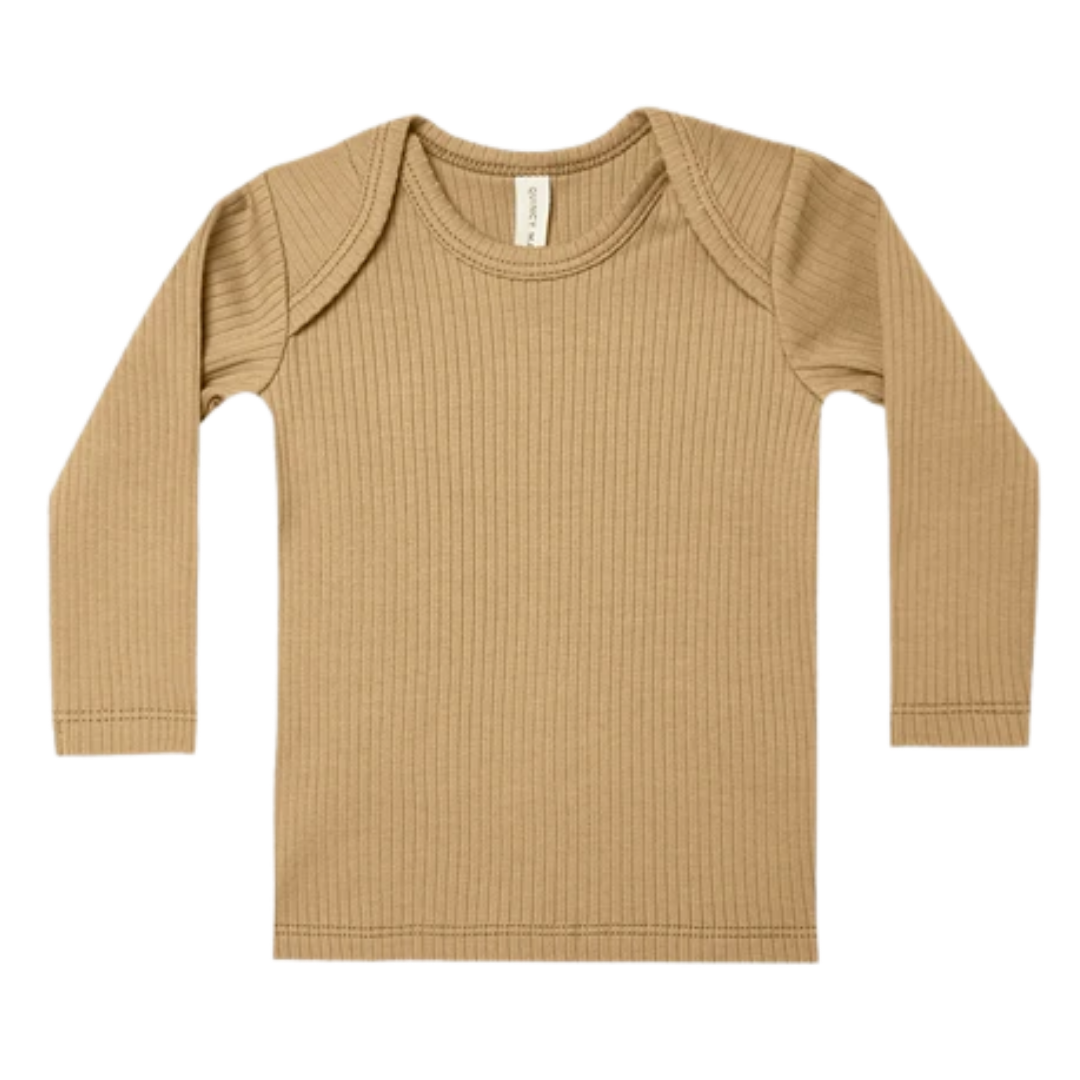 RIBBED LAP TEE