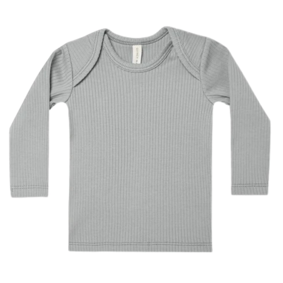 RIBBED LAP TEE