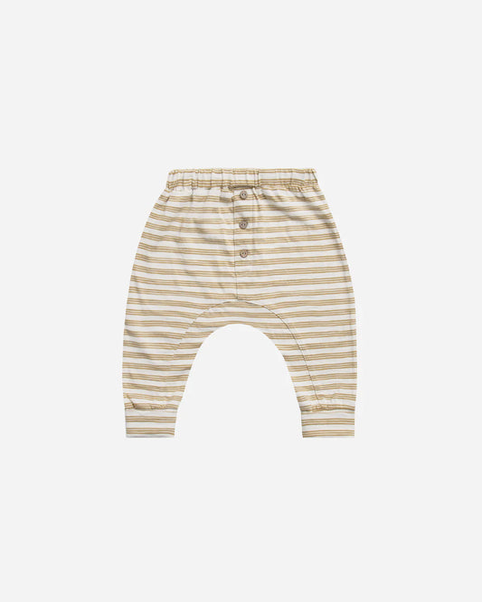 cru pant || gold stripe