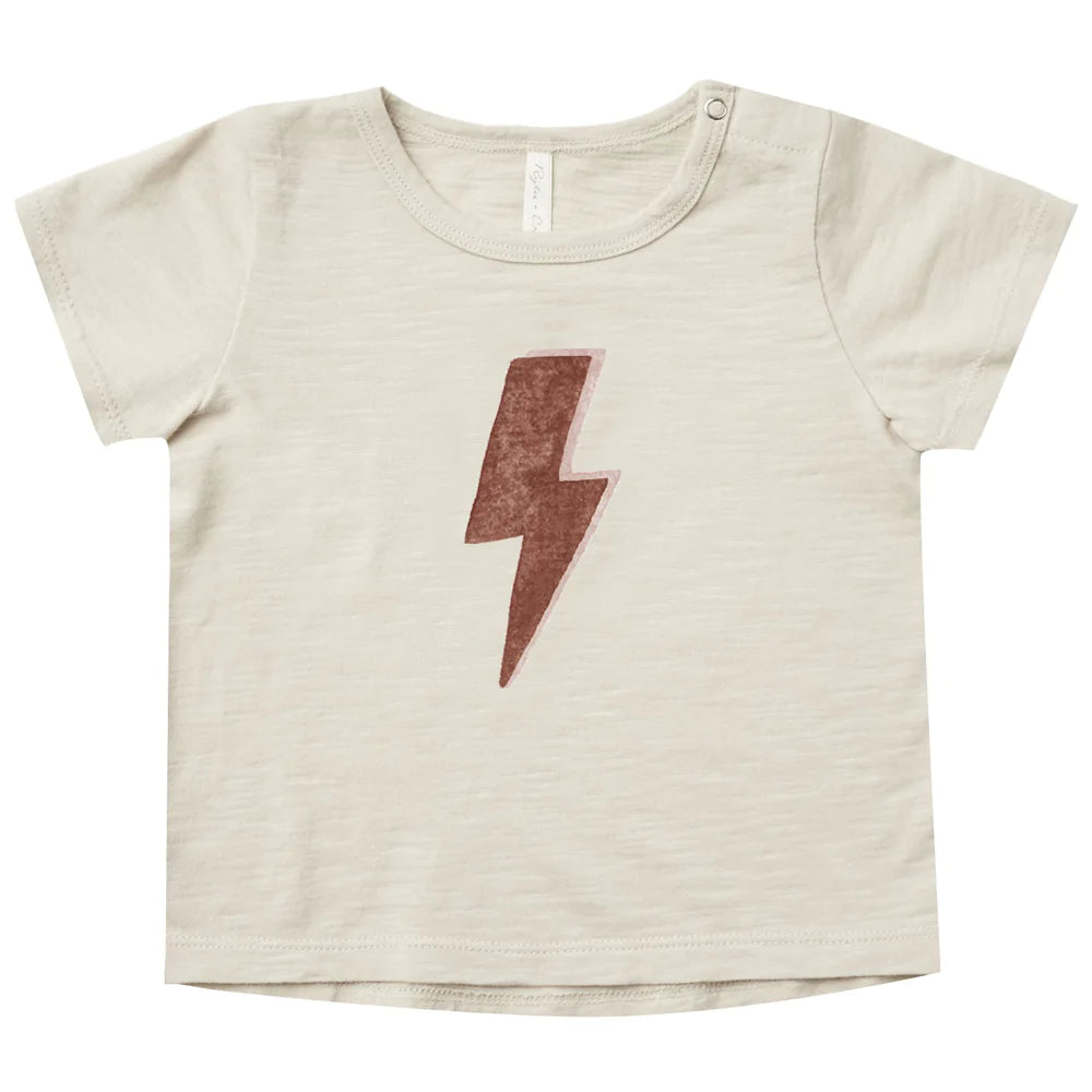 basic tee || lightning bolt