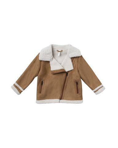 Suede Biker