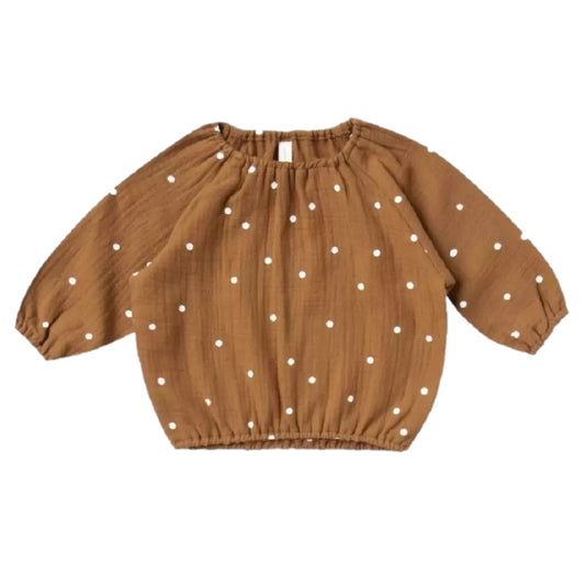 cinch long sleeve tee | Umber