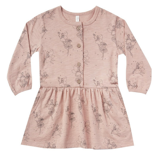 fairy button up dress