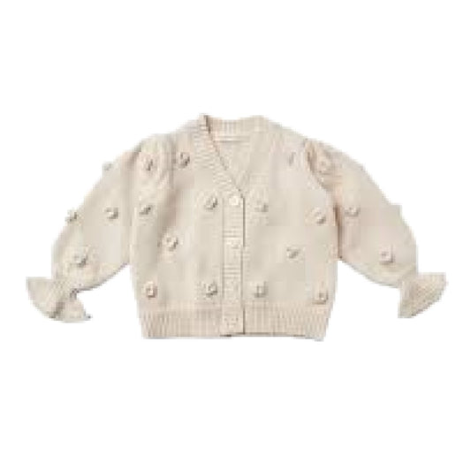flounce cardigan
