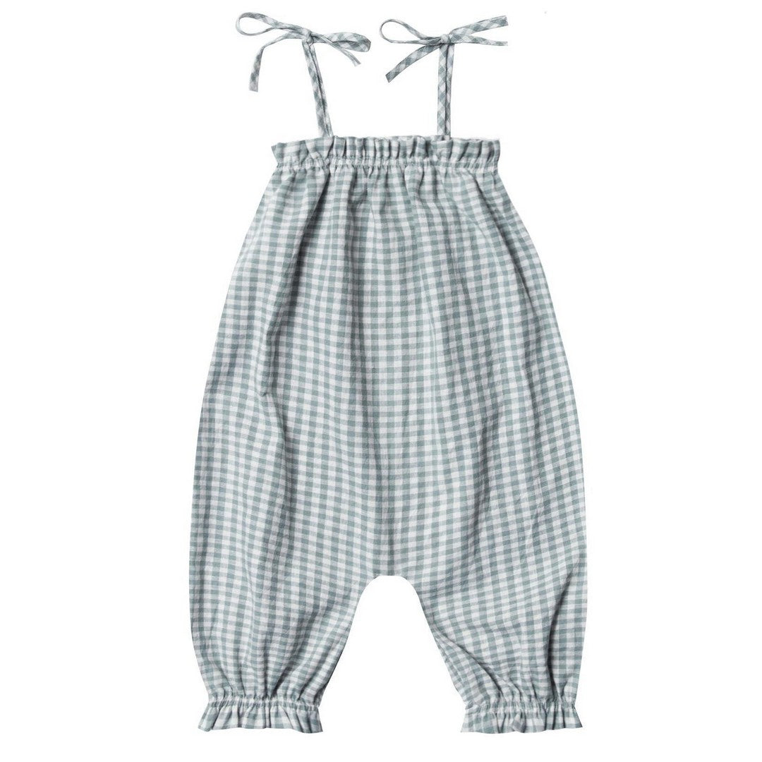 gingham bubble jumpsuit
