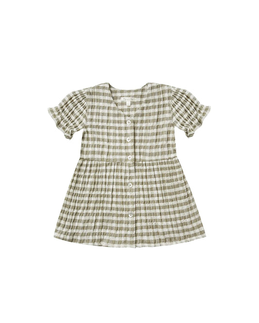 jeanette dress || gingham